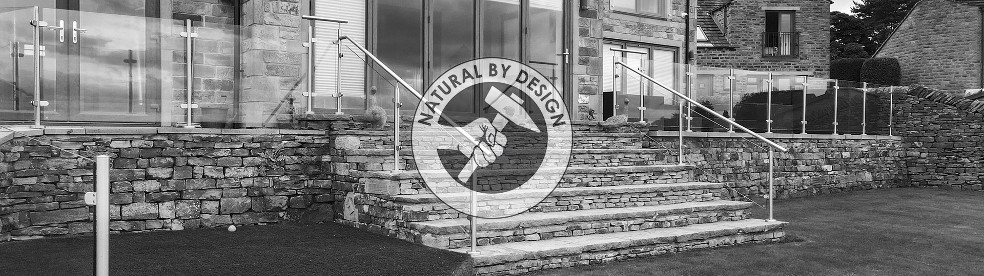 Features header with new logo for Natural By Design